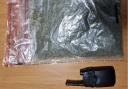693 grams of cannabis after a police search