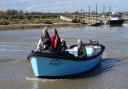 The Church family have restarted their Walberswick River Trips business
