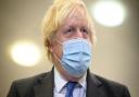 Prime Minister Boris Johnson during a visit to a vaccination centre in Ramsgate, Kent. Picture date: Thursday December 16, 2021.