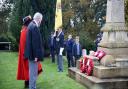 The Armistice Service at the Old Cemetery in Ipswich