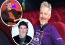 Stephen Fry and Johnny Vegas (inset) have joined Griff Rhys Jones' Ipswich show