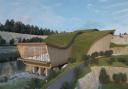 An artists' impression of a ski slope at the Valley Ridge resort, formerly known as SnOasis, in Great Blakenham Picture: HOLDER MATHIAS ARCHITECTS