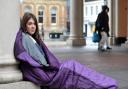 Lucy Buchholz slept rough in Ipswich to experience homelessness first hand   Picture: SARAH LUCY BROWN