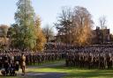 Thousands of people turned out for the Remembrance Day service in Christchurch Park   Picture: SARAH LUCY BROWN