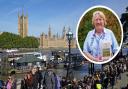 Jan Butler was one of the thousands of people who have travelled to London to pay their respects to Queen Elizabeth II.