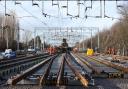 Network Rail will be closing the main line to London at weekends for engineering work during early 2023. Picture: Network Rail.