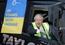 Boris Johnson has teamed up with St Edmunds Hospital to deliver supplies to Ukraine