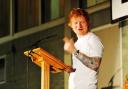 Ed Sheeran returned to Thomas Mills High School and spoke at the school's Awards Evening