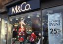 Suffolk's M&Co stores are at risk of closure after the company has gone into administration