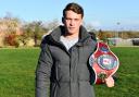 Louie Palmer, a student at a Suffolk college has hopes of becoming a pro boxer