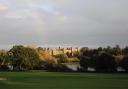 Framlingham Castle has been named one of the most romantic landmarks in the UK