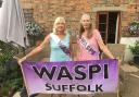 Suffolk WASPI coordinators Karen Sheldon, left, and Judi Moss, right. Image: Karen Sheldon.