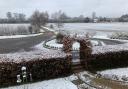 Parts of Suffolk have woken up to snowfall this morning