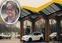 An electric vehicle charging station in Martlesham officially opened, Fastned