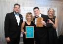 From left: Gareth Hatton (sponsor - Everard Cole) with Sarah Wilson, Ashley Robertson, and Anne Goodyear of
The Lion Brasserie