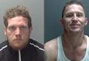 Stuart Bocock and Levi Hilden have been jailed