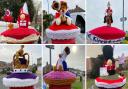20 coronation post box toppers appeared in Felixstowe thanks to community effort, The Wool Baa Felixstowe