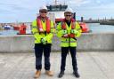 Malachi Lawson (right) and Josh Pitcher have both benefitted from work experience with SPR