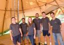 The team at Events Under Canvas, one of the finalists for the Growth Business of the Year award