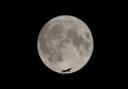 The supermoon appeared overnight across the UK