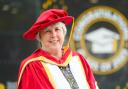 Cathy Ryan received an honorary degree from the University of Suffolk.