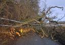 A number of roads across Suffolk remain blocked this morning