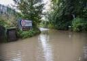 Roads remain flooded in Suffolk