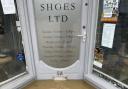 Castle Shoes in Framlingham was flooded during Storm Babet