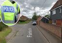 A woman was awoken by a burglar on Fairfield Road in Framlingham