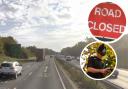 A crash closed the A12 in both directions