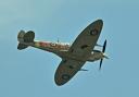 A Spitfire was seen soaring over Sudbury