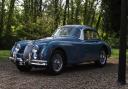 The Jaguar XK150 owned by speed legend Sir Donald Campbell which is going under the hammer