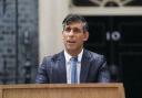 Things can only get Wetter - Rishi Sunak announces the start of the election campaign from a damp Downing Street.