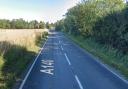 The incident took place on A140