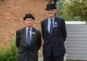 Richard Wrinch and Chris Clarke who are retiring from their Suffolk Show duties