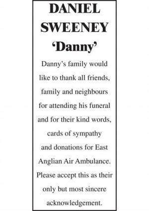 DANIEL SWEENEY 'DANNY'