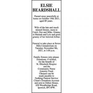 Elsie Beardshall