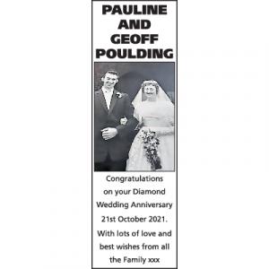 PAULINE AND GEOFF POULDING
