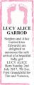 LUCY ALICE GARROD