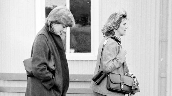 East Anglian Daily Times: Princess Diana and Camilla Parker-Bowles pictured together at Ludlow Racecourse East Anglian Daily Times: Princess Diana and Camilla Parker-Bowles pictured together at Ludlow Racecourse