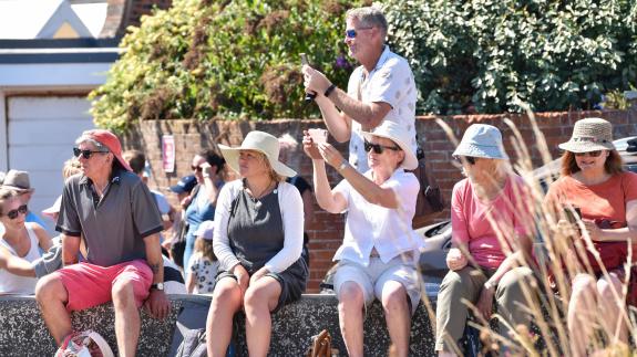 East Anglian Daily Times: Some of those enjoying the musical entertainment East Anglian Daily Times: Some of those enjoying the musical entertainment
