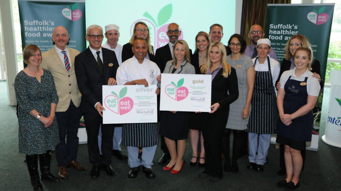 Healthy eating awards for five restaurants at Center Parcs in East Anglia 