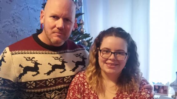 East Anglian Daily Times: Shannon Goodchild, her partner and baby Isla Rose are back home after the Christmas Day arrival East Anglian Daily Times: Shannon Goodchild, her partner and baby Isla Rose are back home after the Christmas Day arrival