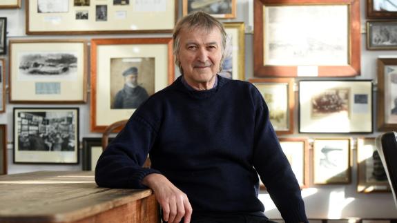 East Anglian Daily Times: Robert, who has lived in Southwold his whole life, spent years researching the town's fishing heritage for his book East Anglian Daily Times: Robert, who has lived in Southwold his whole life, spent years researching the town's fishing heritage for his book