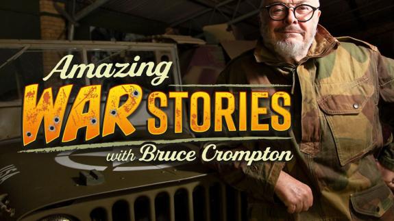 East Anglian Daily Times: Bruce Crompton hosts the Amazing War Stories podcast which is available on Apple, Spotify and the official website. Picture: AMAZING WAR STORIES East Anglian Daily Times: Bruce Crompton hosts the Amazing War Stories podcast which is available on Apple, Spotify and the official website. Picture: AMAZING WAR STORIES