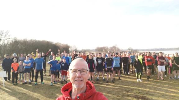 East Anglian Daily Times: At Alton Water, Mr Edwards leads the Great Run Local, where runners of all abilities can take on a 2k or 5k route every week Picture: HARLEY STREET SKIN CLINIC/ EMMA CATTELL East Anglian Daily Times: At Alton Water, Mr Edwards leads the Great Run Local, where runners of all abilities can take on a 2k or 5k route every week Picture: HARLEY STREET SKIN CLINIC/ EMMA CATTELL