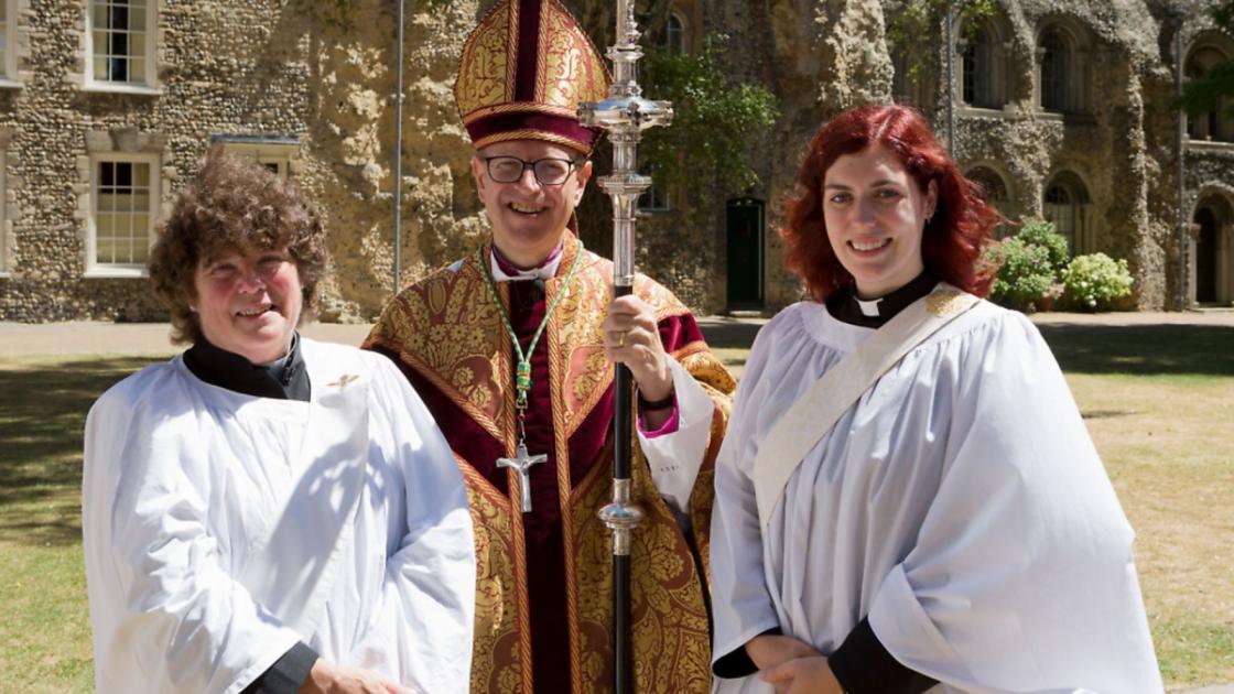 Record number of new clergy from all walks of life ordained at St Edmundsbury Cathedral 