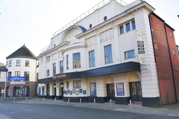 East Anglian Daily Times: The Marina Theatre in Lowestoft. East Anglian Daily Times: The Marina Theatre in Lowestoft.