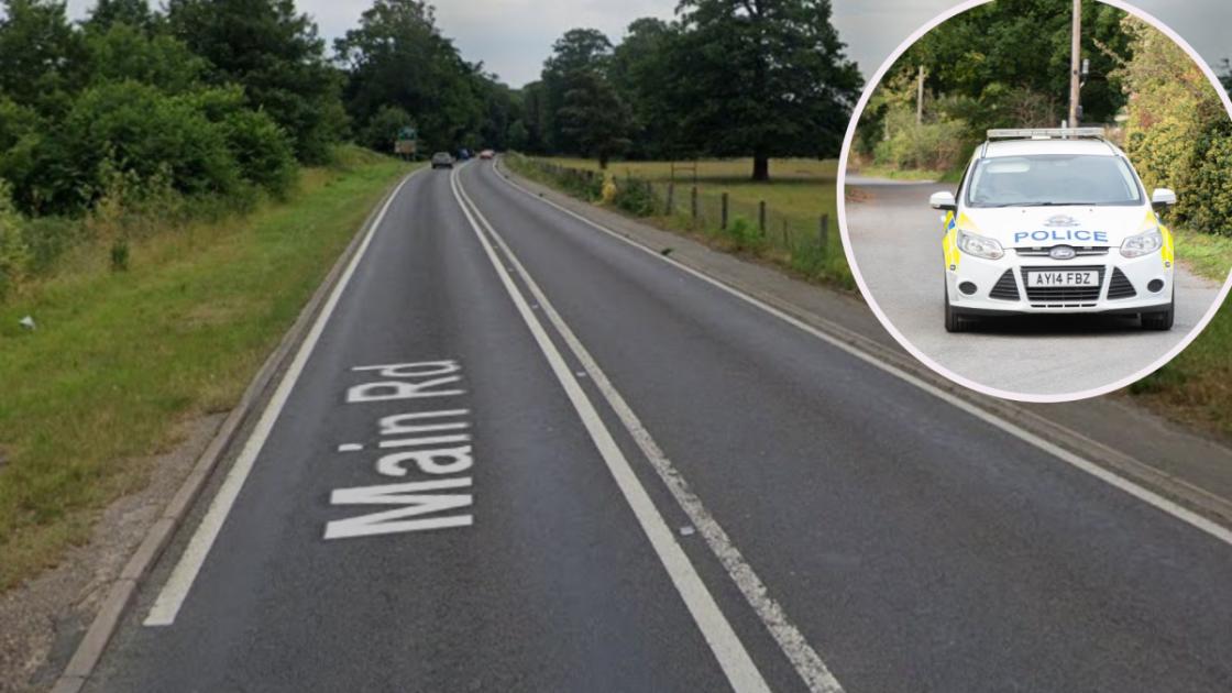 A12 partially blocked in Little Glemham after crash 