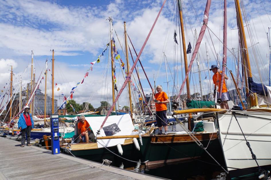 More than 60 classic yachts descend on Ipswich Beacon Marina 